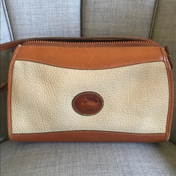 Dooney and Burke Vintage Crossbody - Beige